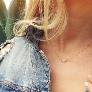 ••BRAND NEW•• Gold Filled Moonstone Necklace ✨